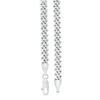 Thumbnail Image 3 of 5.3mm Cuban Curb Chain Necklace in Solid Sterling Silver  - 22"