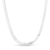 Thumbnail Image 1 of 4.5mm Herringbone Chain Necklace in Solid Sterling Silver  - 18"