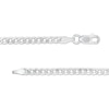 Thumbnail Image 3 of 3.2mm Curb Chain Necklace in Solid Sterling Silver  - 20"