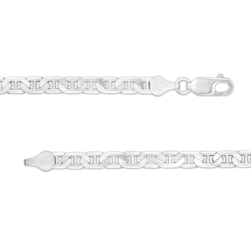 Main Image 3 of 4.8mm Mariner Chain Necklace in Solid Sterling Silver  - 22"