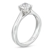 Thumbnail Image 2 of 1.00 CT. Certified Lab-Created Diamond Solitaire Engagement Ring in 18K White Gold (F/VS2)