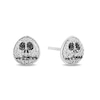 Thumbnail Image 1 of Disney Treasures The Nightmare Before Christmas 0.145 CT. T.W. Diamond Jack Skellington Stud Earrings in Sterling Silver