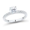 Thumbnail Image 0 of 1.23 CT. T.W. Diamond Engagement Ring in 14K White Gold (I/VS2)