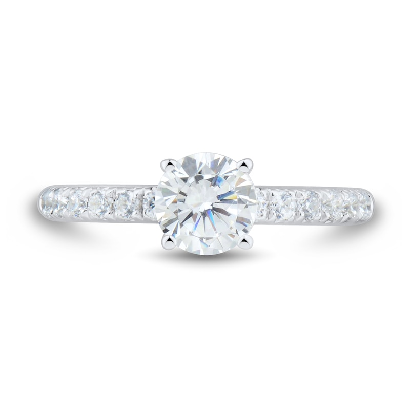 Main Image 3 of 1.23 CT. T.W. Diamond Engagement Ring in 14K White Gold (I/VS2)