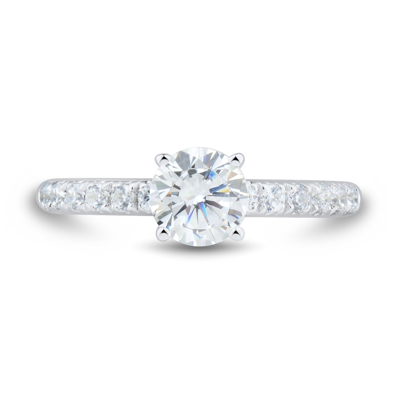 1.23 CT. T.W. Diamond Engagement Ring in 14K White Gold (I/VS2)