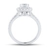 Thumbnail Image 2 of 1.45 CT. T.W. Princess-Cut Diamond Frame Engagement Ring in 14K White Gold (I/VS2)