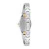 Thumbnail Image 2 of Ladies' Bulova Gemini Collection Diamond Accent Two-Tone Watch with Tonneau Blue Dial (Model: 98P218)