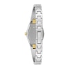 Thumbnail Image 3 of Ladies' Bulova Gemini Collection Diamond Accent Two-Tone Watch with Tonneau Blue Dial (Model: 98P218)