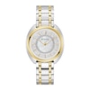 Thumbnail Image 3 of Ladies' Bulova Duality 0.10 CT. T.W. Diamond Interchangeable Strap Two-Tone Watch with White Denshu Dial (Model: 98X134)