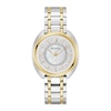 Thumbnail Image 2 of Ladies' Bulova Duality 0.10 CT. T.W. Diamond Interchangeable Strap Two-Tone Watch with White Denshu Dial (Model: 98X134)