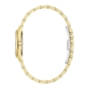 Ladies' Bulova Crystal Accent Gold-Tone Watch with Mother-of-Pearl Dial (Model: 98L306)