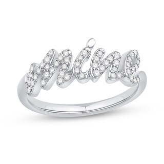 0.23 CT. T.W. Diamond "mine" Ring in Sterling Silver