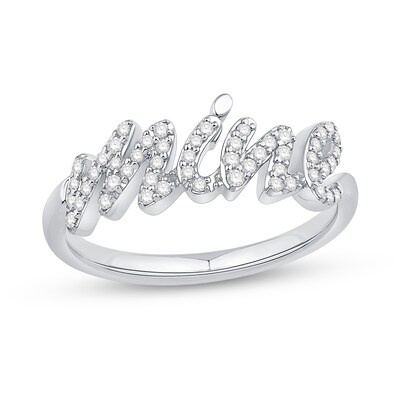 0.23 CT. T.W. Diamond "mine" Ring in Sterling Silver