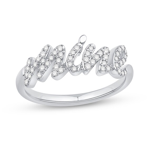 0.23 CT. T.W. Diamond "mine" Ring in Sterling Silver