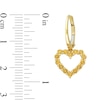 Thumbnail Image 5 of Citrine Heart Necklace, Ring and Drop Earrings Set in 10K Gold