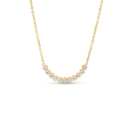 Italian Brilliance™ Diamond-Cut Brilliance Beads Necklace in 14K Gold