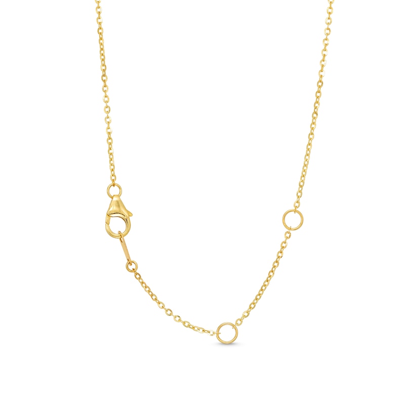 Diamond-Cut Brilliance Beads Necklace in 14K Gold|Peoples Jewellers