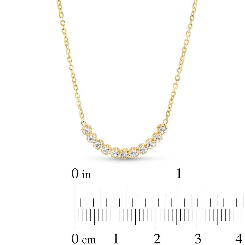 Diamond-Cut Brilliance Beads Necklace in 14K Gold|Peoples Jewellers