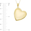 Thumbnail Image 4 of Engravable Tilted Heart Locket in Sterling Silver (1-2 Images and 1 Line)