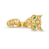 Thumbnail Image 4 of Open Diamond-Cut Panther Ring in 14K Gold - Size 7