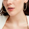 Thumbnail Image 2 of Diamond-Cut 50.0mm Hoop Earrings in 14K Gold