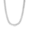 Thumbnail Image 0 of 20.00 CT. T.W. Certified Lab-Created Diamond Frame Tennis Necklace in 14K White Gold (I/I1)