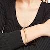 Thumbnail Image 2 of Diamond-Cut 5.0mm Bangle in Hollow 14K Gold - 7.25"