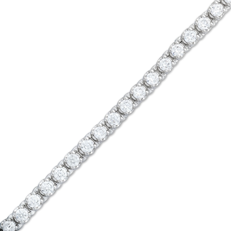 3.00 CT. T.W. Diamond Tennis Bracelet in 10K White Gold