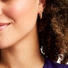 Thumbnail Image 2 of Love Knot Studs and Hoop Earrings Set in 10K Gold