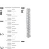Thumbnail Image 3 of 1.00 CT. T.W. Diamond Double Row Inside-Out Hoop Earrings in Sterling Silver