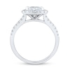 Thumbnail Image 2 of Sideways 0.69 CT. T.W. Marquise-Cut Diamond Frame Ring in 14K White Gold (I/SI2-I1)