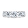 Thumbnail Image 3 of 1.95 CT. T.W. Diamond Three Stone Engagement Ring in 14K White Gold (I/I2)