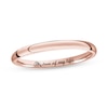 Thumbnail Image 1 of 2.0mm Engravable Comfort-Fit Wedding Band in 14K Rose Gold (1 Finish and Line)