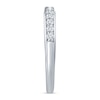 Thumbnail Image 2 of 0.23 CT. T.W. Diamond Polished Edge Band in 14K White Gold