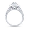 Thumbnail Image 3 of 1.95 CT. T.W. Diamond Frame Multi-Row Engagement Ring in 14K White Gold (I/I1-I2)