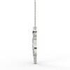 0.45 CT. T.W. Journey Diamond Overlay Infinity Symbol Pendant in 10K White Gold
