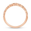Thumbnail Image 2 of 0.95 CT. T.W. Diamond Brick Pattern Ring in 14K Rose Gold
