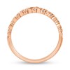 Thumbnail Image 3 of 0.95 CT. T.W. Diamond Brick Pattern Ring in 14K Rose Gold