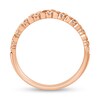 Thumbnail Image 2 of 0.95 CT. T.W. Diamond Brick Pattern Ring in 14K Rose Gold