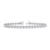 Thumbnail Image 1 of 2.95 CT. T.W. Multi-Diamond Line Bracelet in 14K White Gold