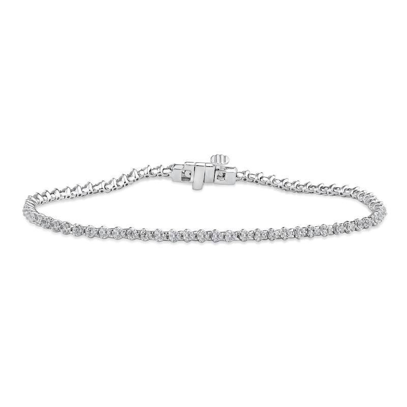 1.95 CT. T.W. Diamond Tennis Bracelet in 14K Gold