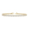 Thumbnail Image 1 of 2.95 CT. T.W. Multi-Diamond Line Bracelet in 14K Gold