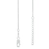 Thumbnail Image 3 of Diamond Accent Butterfly Anklet in Sterling Silver - 10"