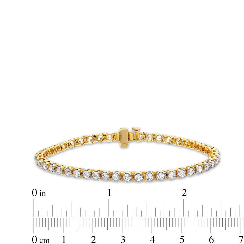 5.0 CT. T.W. Diamond Tennis Bracelet in 10K Gold (L/I2)