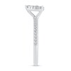 Thumbnail Image 2 of 0.37 CT. T.W. Pear Multi-Diamond Engagement Ring in 14K White Gold
