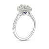 Thumbnail Image 3 of Vera Wang Love Collection Canadian Certified Pear-Shaped Centre Diamond 1.23 CT. T.W. Engagement Ring in 14K White Gold