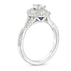Thumbnail Image 2 of Vera Wang Love Collection Canadian Certified Pear-Shaped Centre Diamond 0.80 CT. T.W. Engagement Ring in 14K White Gold