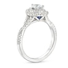 Thumbnail Image 3 of Vera Wang Love Collection Canadian Certified Pear-Shaped Centre Diamond 0.80 CT. T.W. Engagement Ring in 14K White Gold