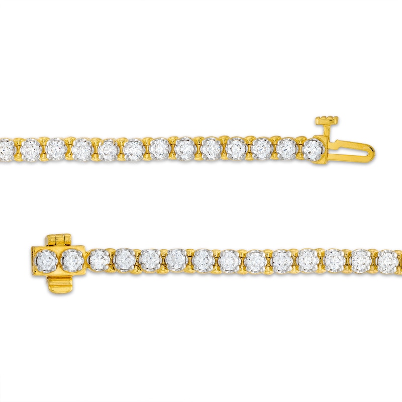 3.00 CT. T.W. Diamond Tennis Bracelet in 10K Gold