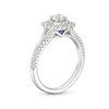Thumbnail Image 3 of Vera Wang Love Collection Canadian Certified Centre Diamond 0.69 CT. T.W. Split Shank Engagement Ring in 14K White Gold